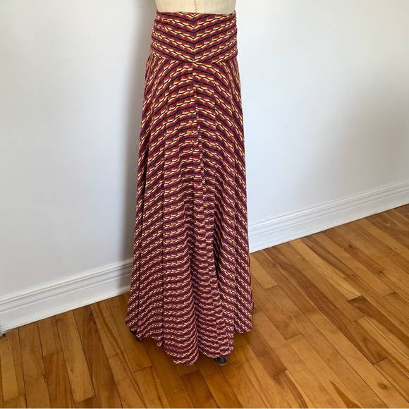 Vintage Knit Skirt Bohemian Gypsy - Picture 6 of 8